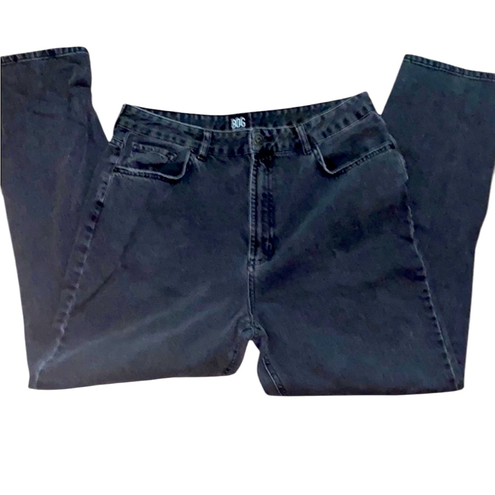 BDG Black Women’s Straight Leg Jeans W32 | 100% Cotton Denim